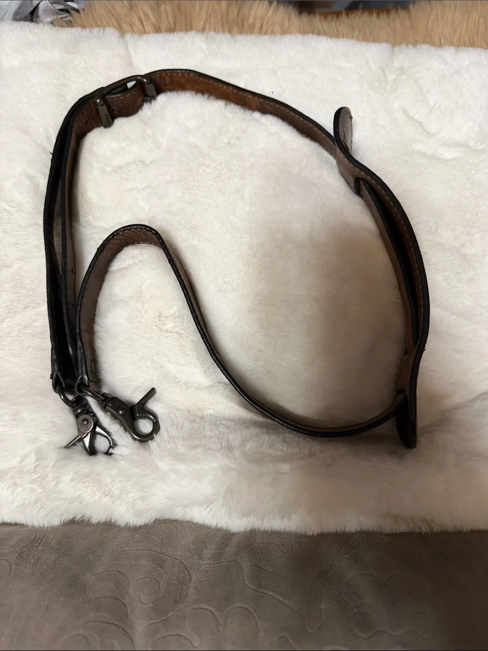 Frye logan buckle